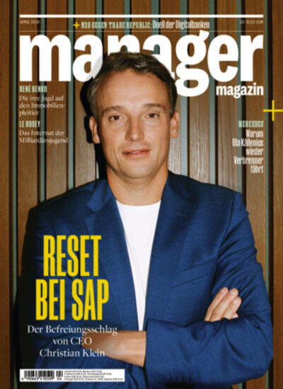 LeseZirkel Zeitschrift manager magazin Titelbild
