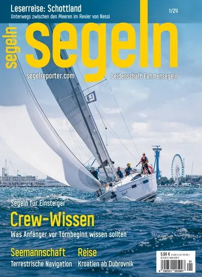 LeseZirkel Zeitschrift segeln Titelbild